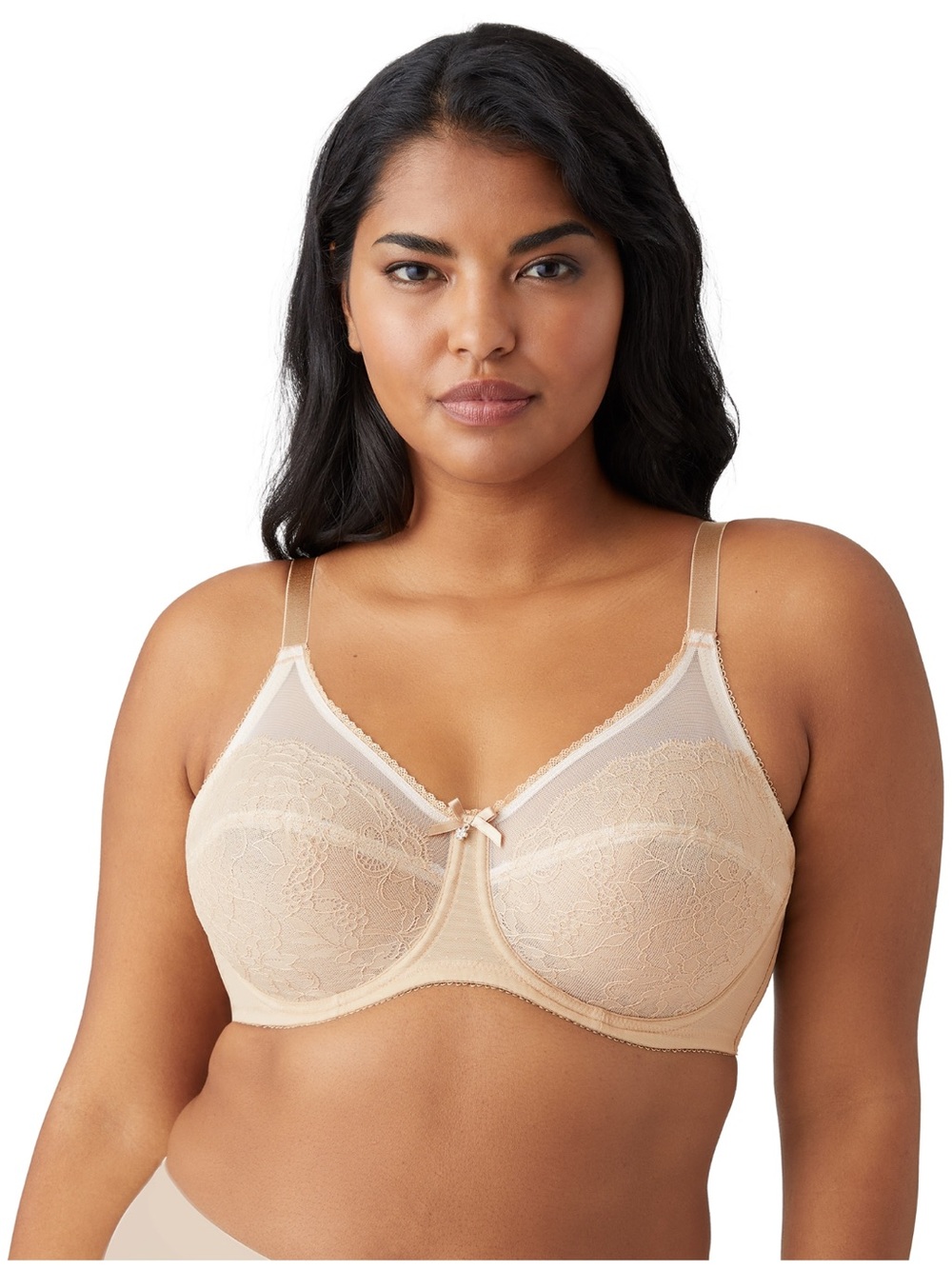 🐷 Wacoal Retro Chic Underwire Unlined Bra - Toast